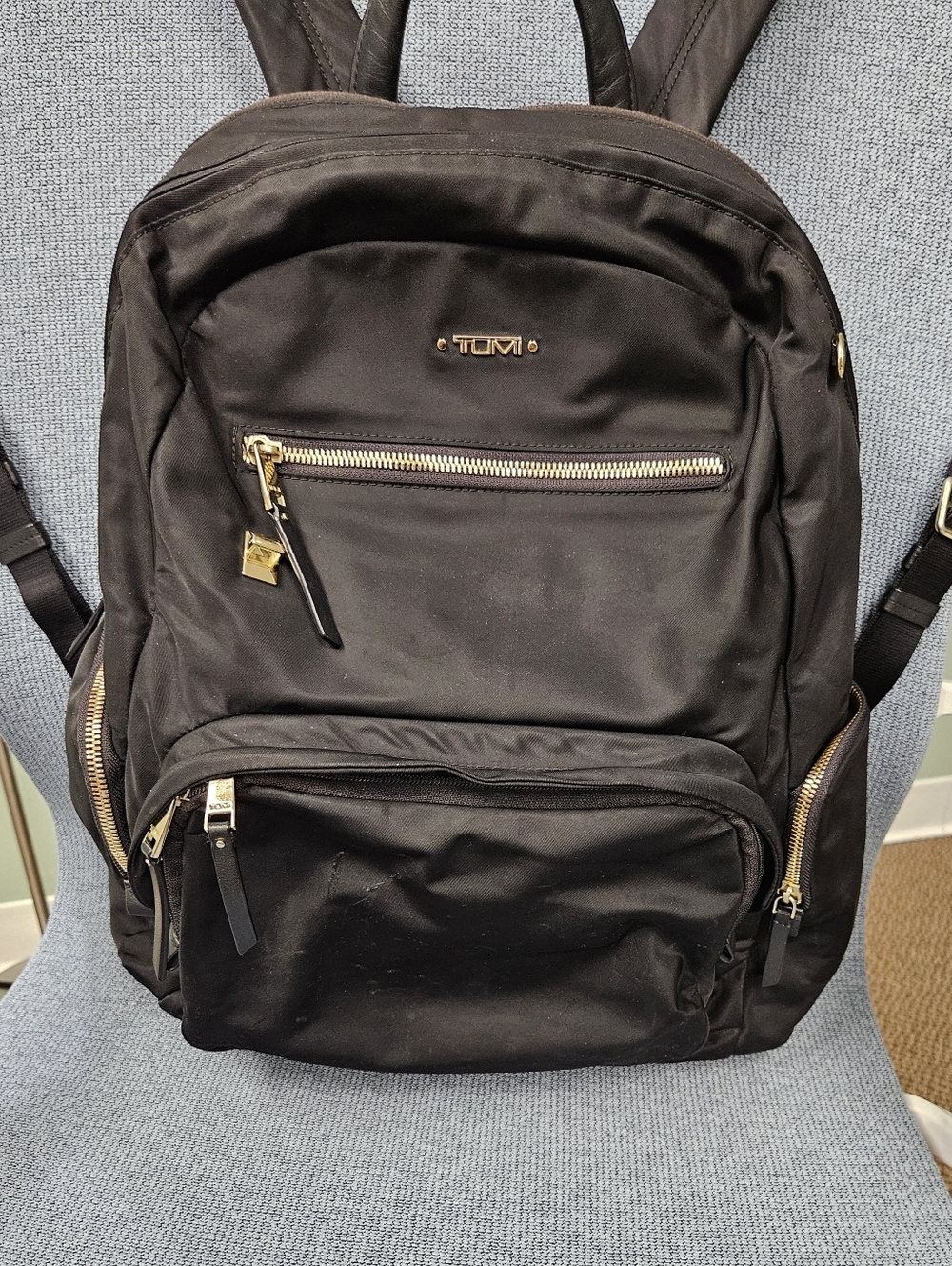 Used Tumi Voyaguer Backpack In Black